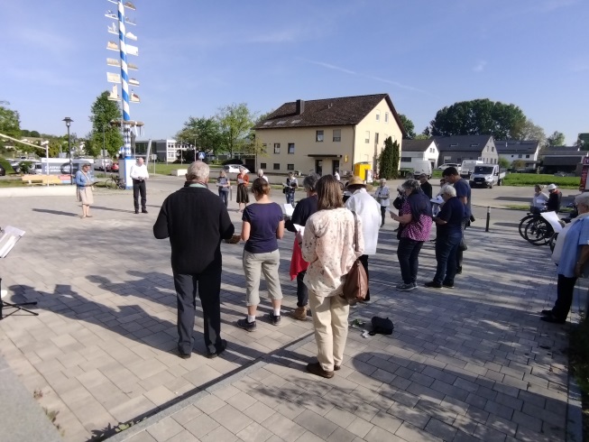 Ein Licht für den Frieden am 1. Mai in Ilmmünster