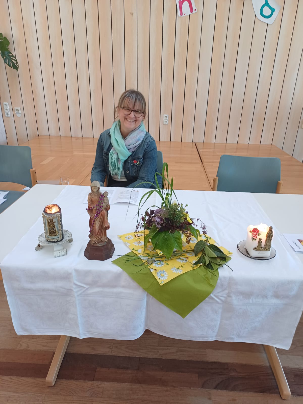 Maiandacht im Café Treff im Pfarrheim Reichertshausen