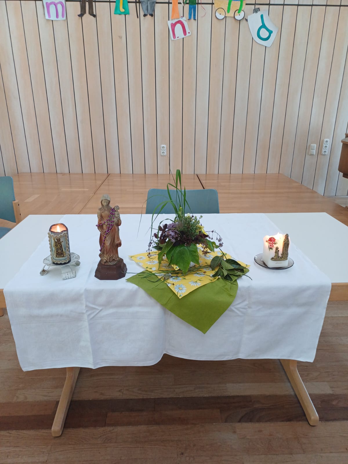 Maiandacht im Café Treff im Pfarrheim Reichertshausen