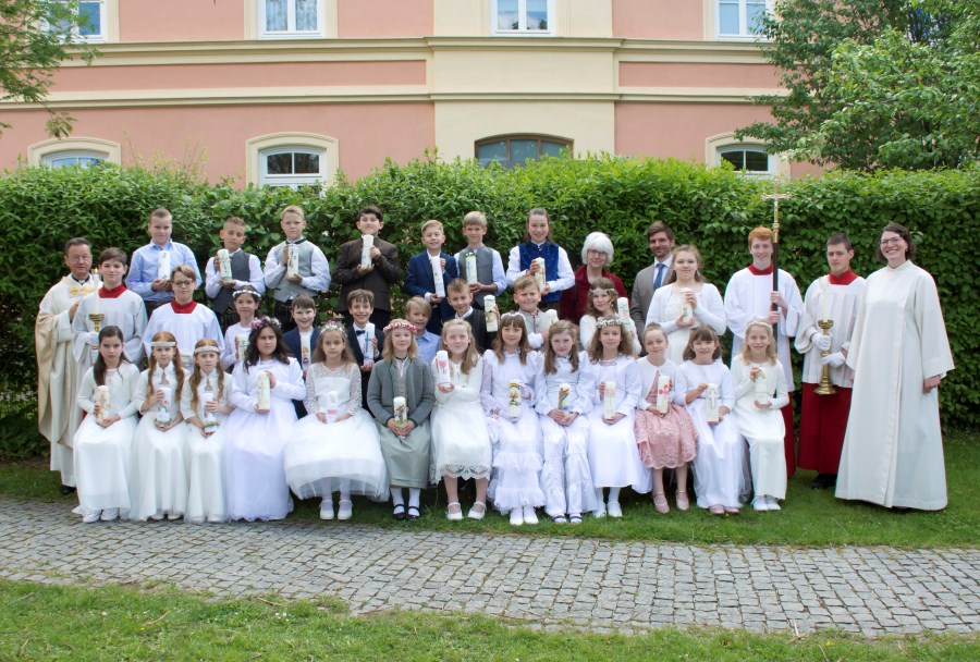 Gruppenfoto Erstkommunion 5. Mai 2024