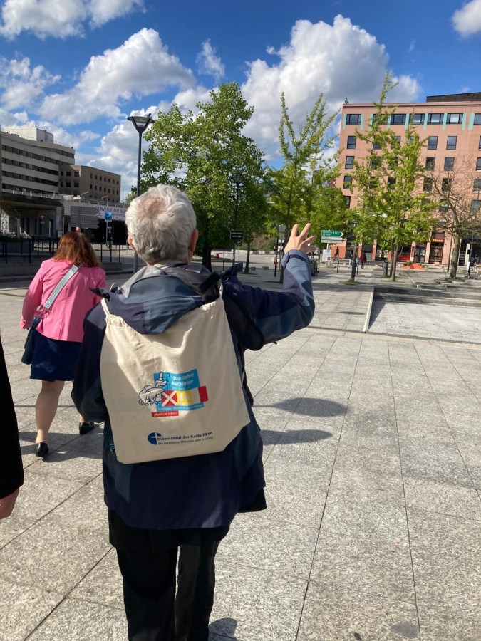 Rucksack Bistumsjubiläum Geschenk Delegationsreise 2024