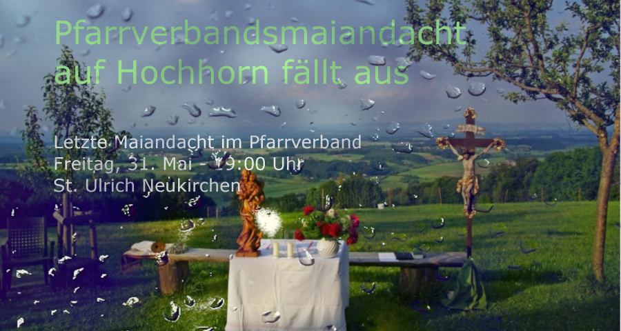 Pfarrverbandsmaiandacht auf Hochhorn