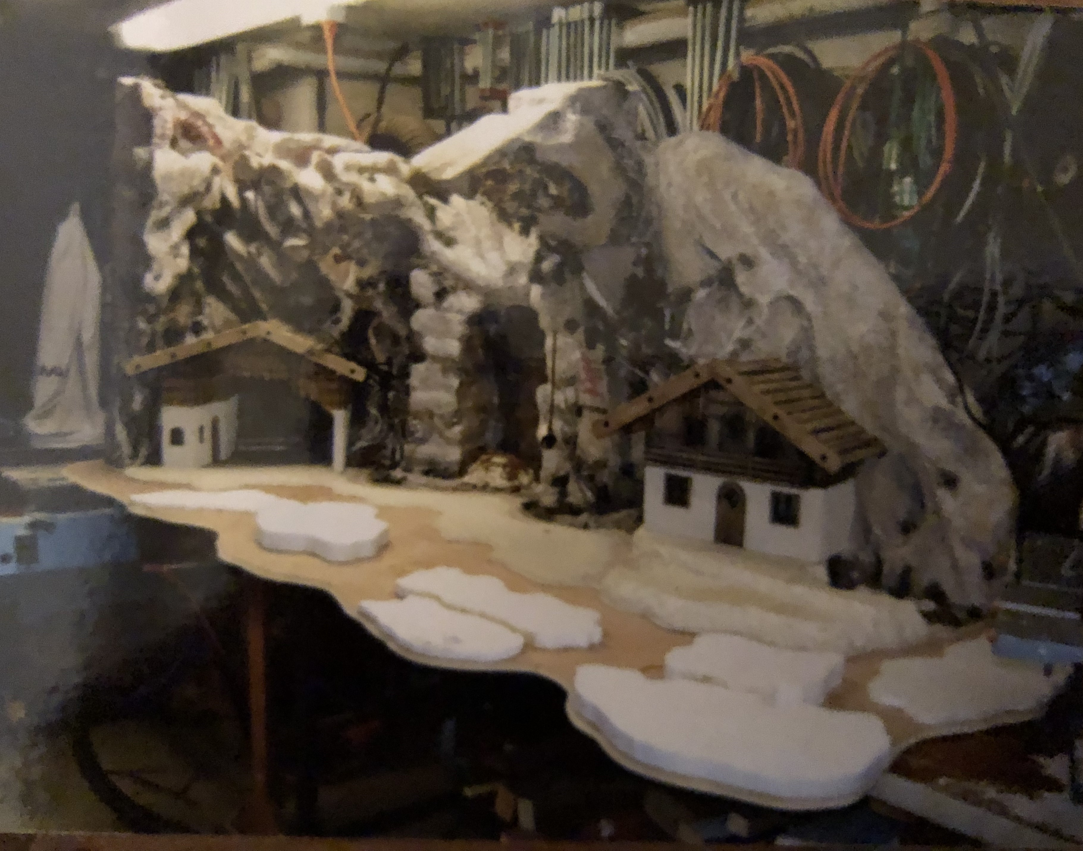 Entstehung Weihnachtskrippe Maitenbeth 5