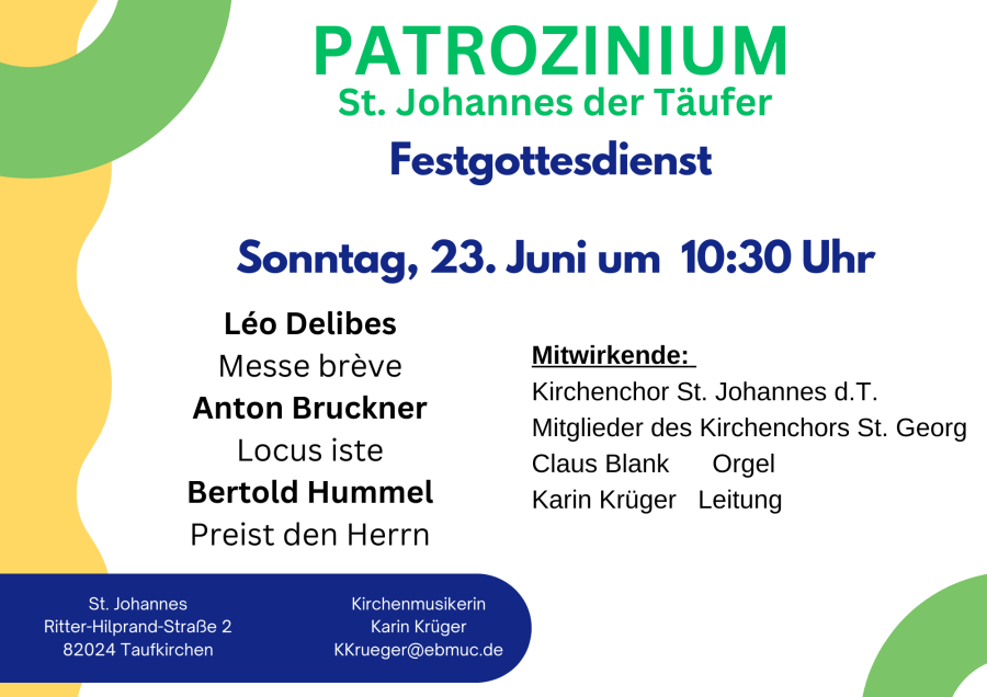 Patozinium St. Johannes der Täufer