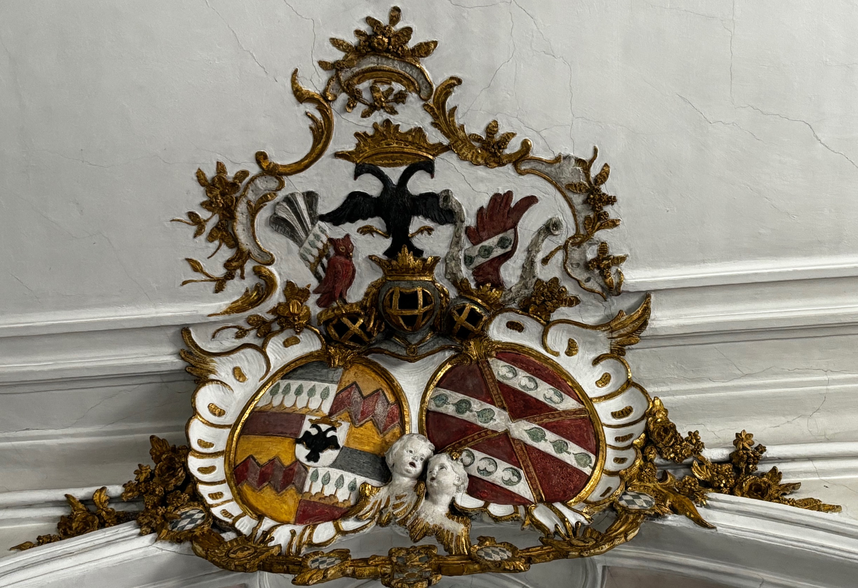 Darstellung des Wappens in der Alten Martinskirche