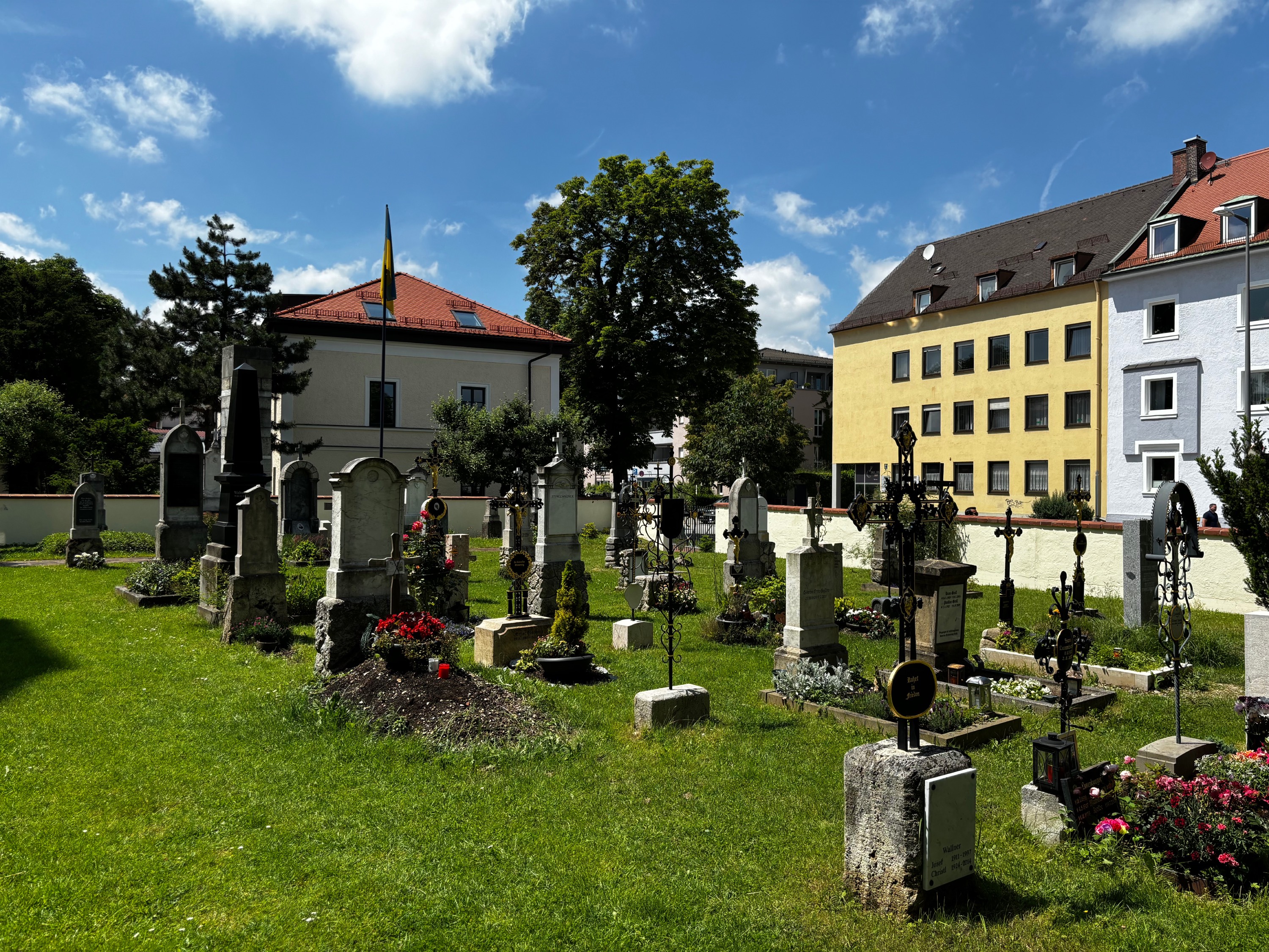 Der Friedhof der Alten Martinskirche