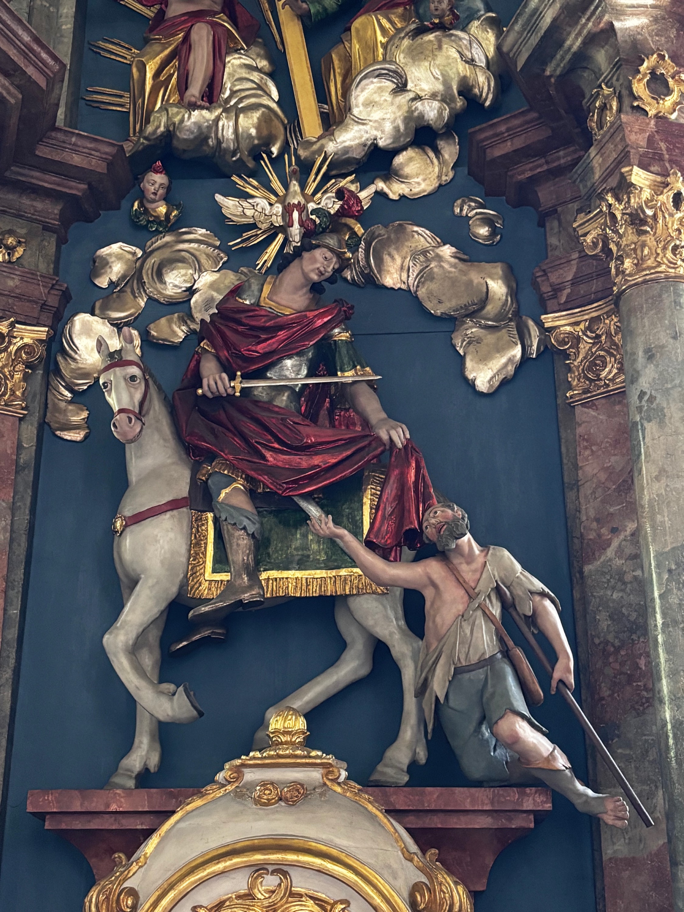 Darstellung des Hl. Martin in der Alten Martinskirche