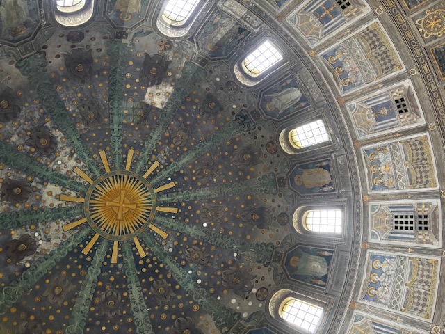 Die Aussegnungshalle am Westfriedhof