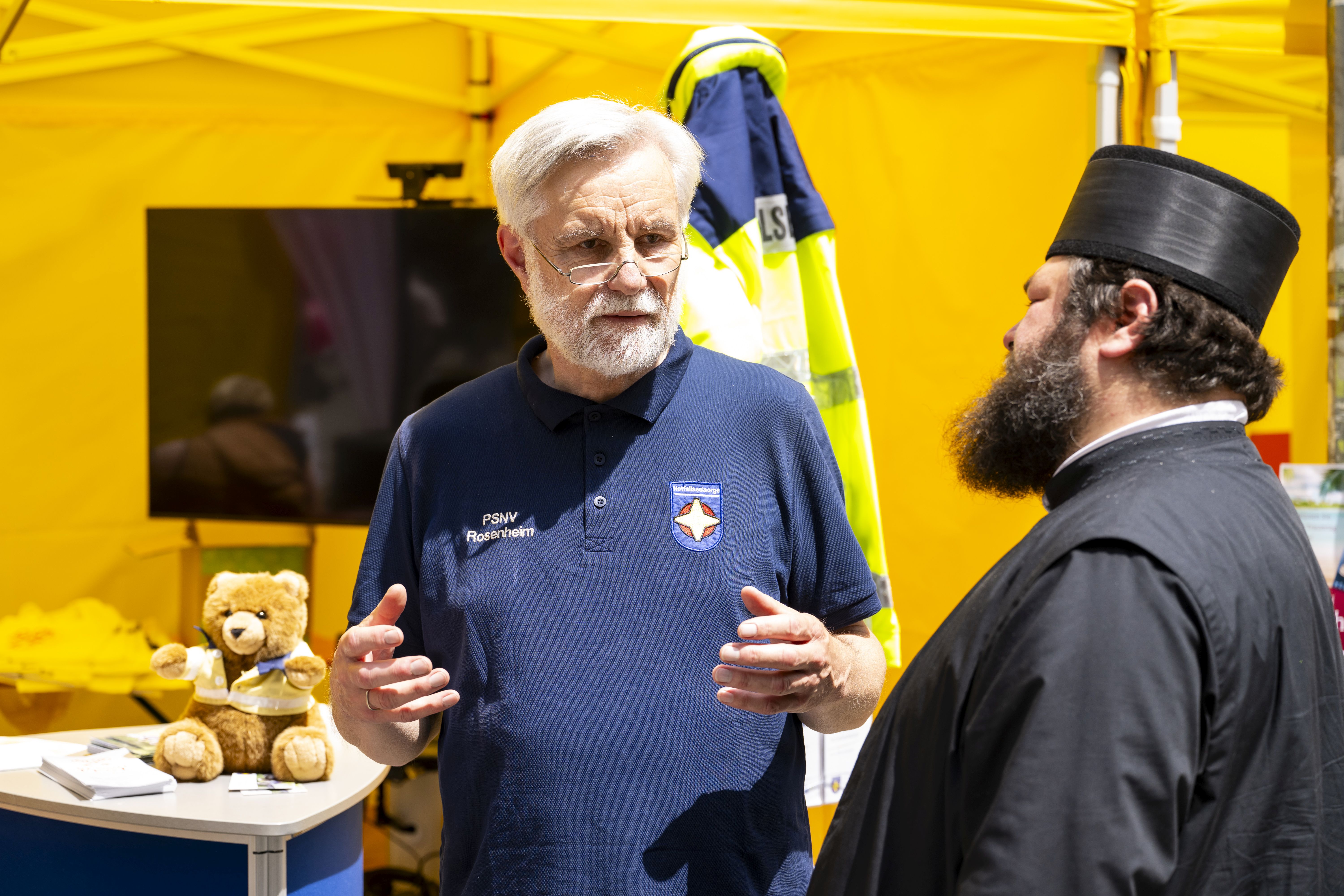 Interreligiöses Gespräch auf dem Bennofest