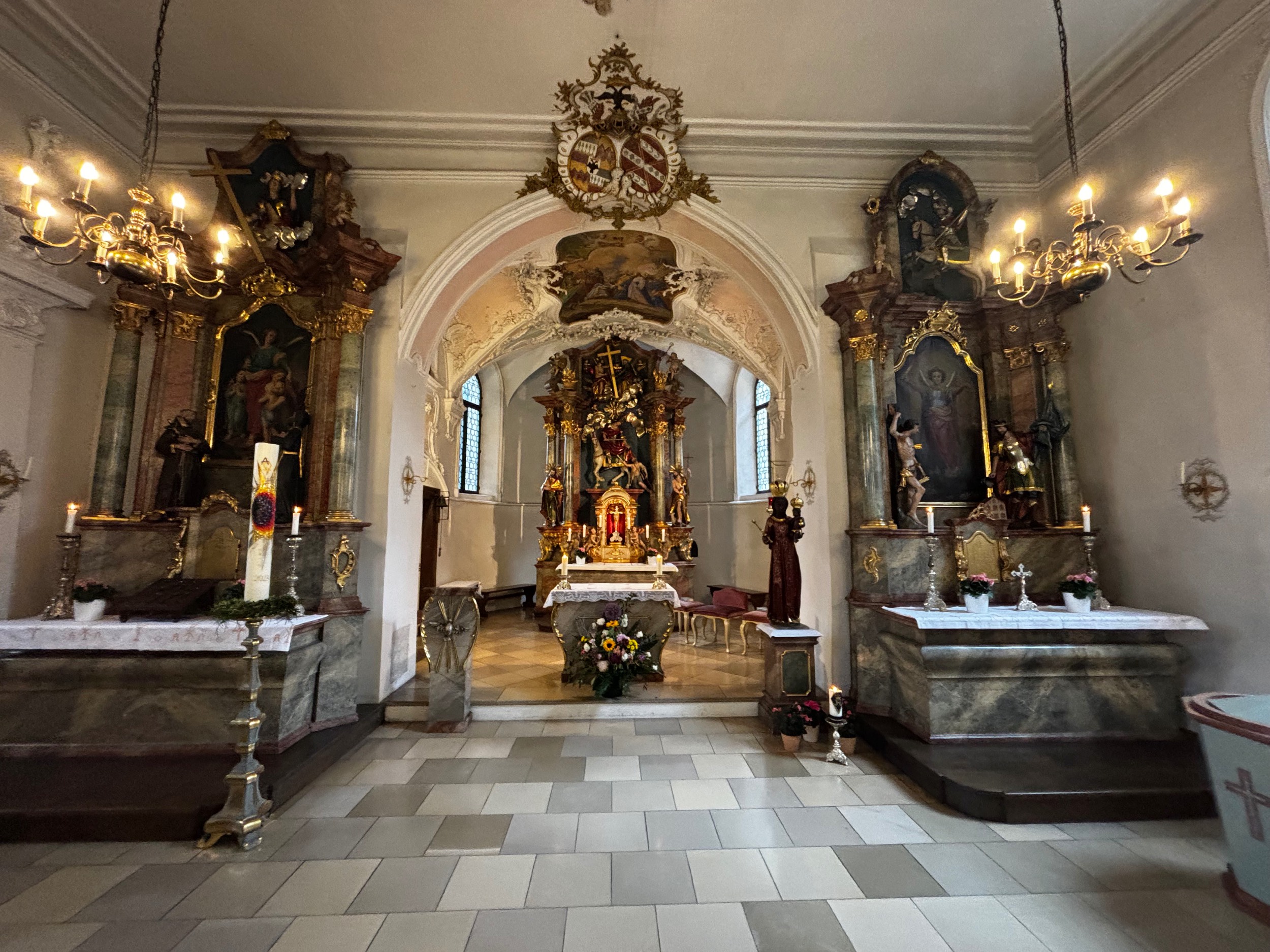 Innenraum der Alten Martinskirche