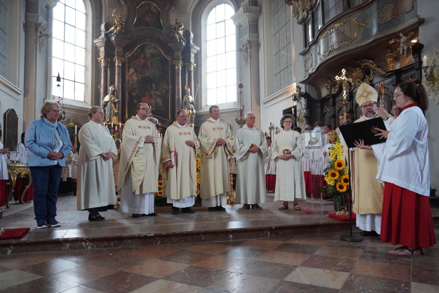 das neu ernannte Dekanatsteam