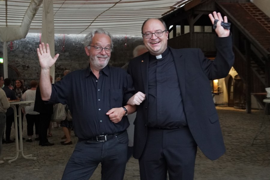 Diakon Manfred Scharnagl und Dekan Klaus Vogl