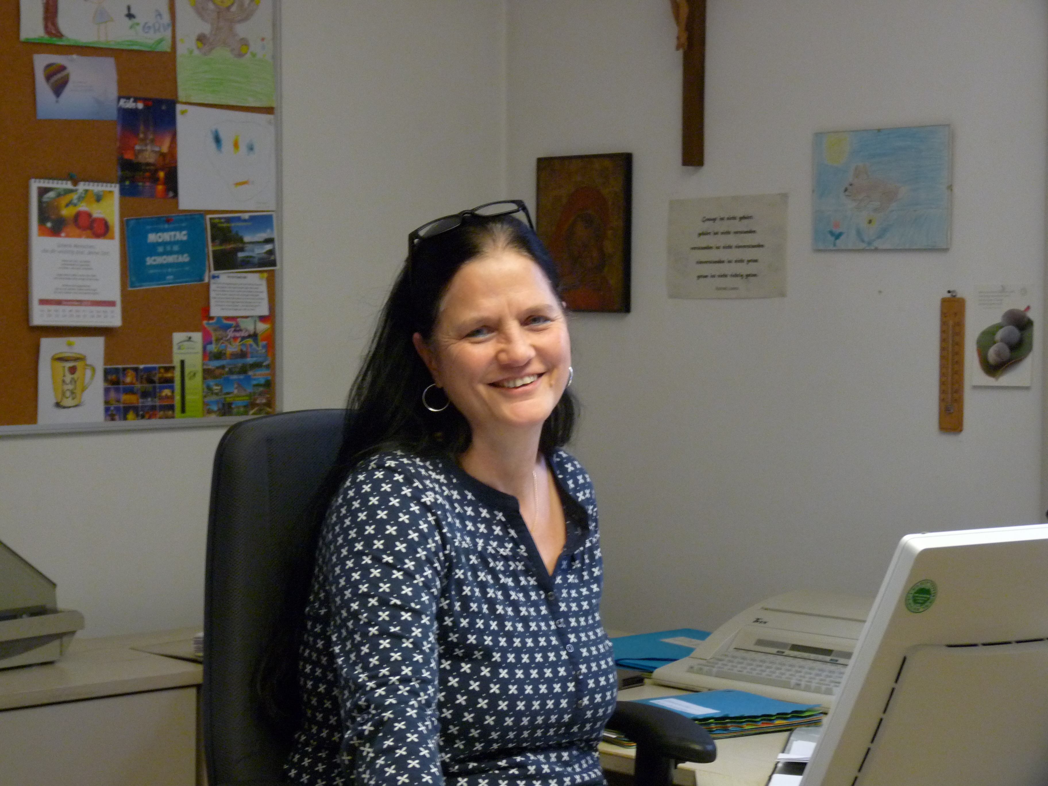 Pfarrsekretärin Fr. Köhler