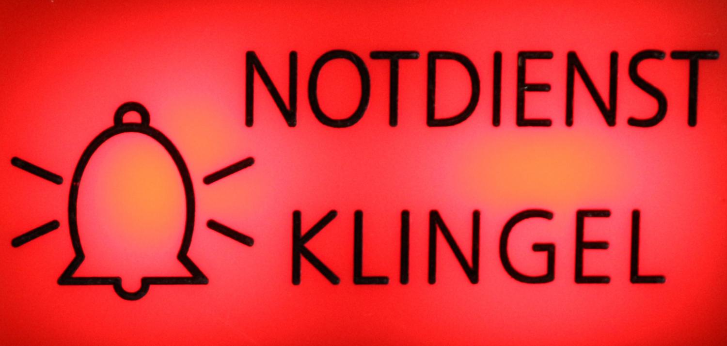 Notdienstklingel