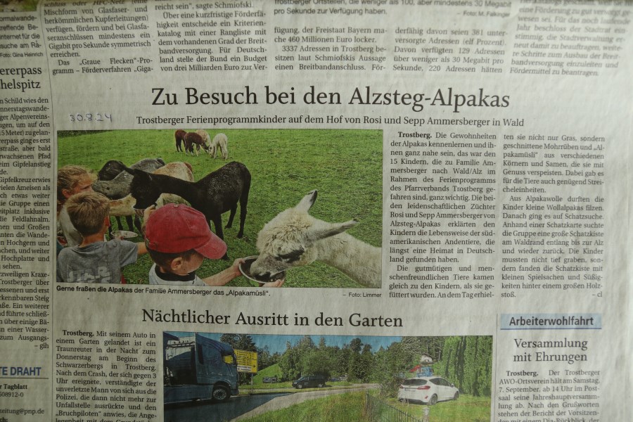 Ferienprogramm Pfarrverband Trostberg