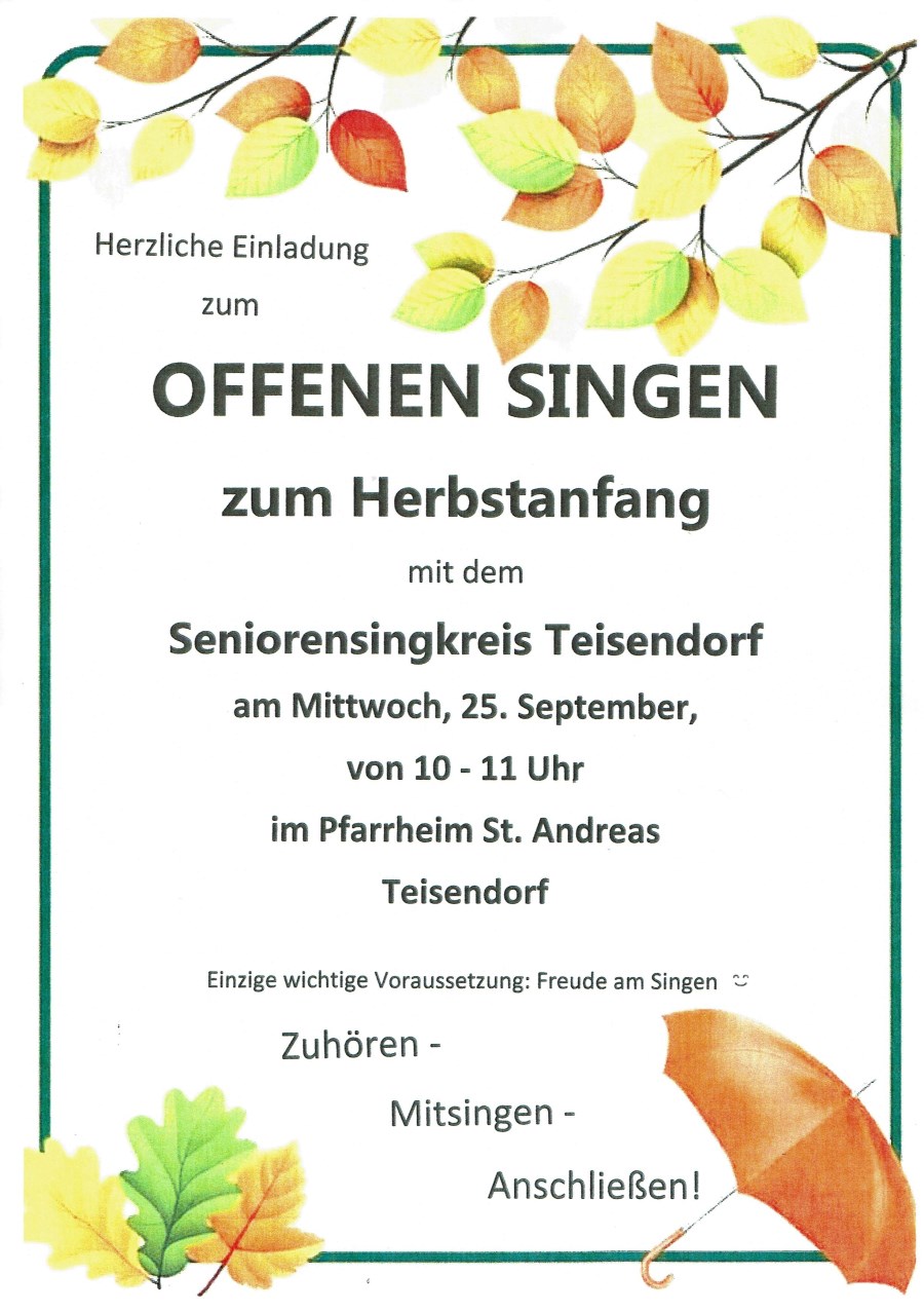 Offenes Singen
