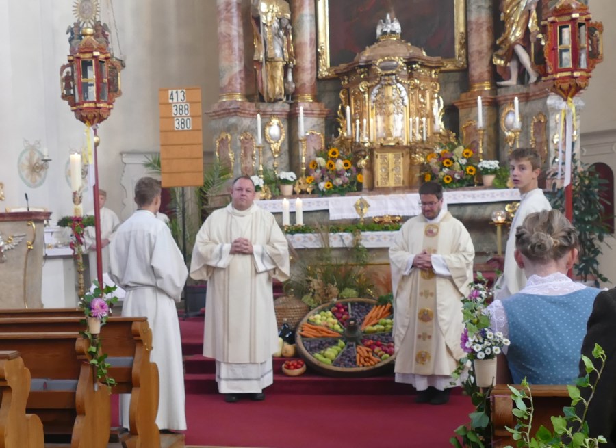 Erntedank Geistlichkeit