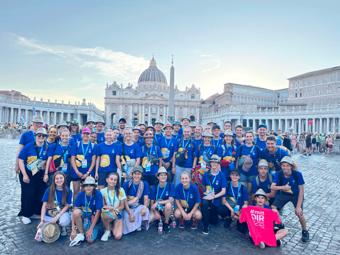 Gruppenbild Minis Rom 2024