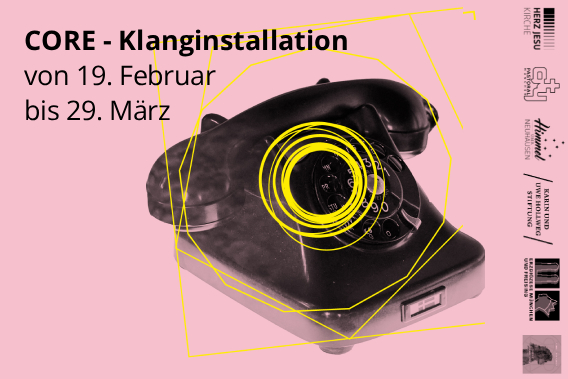 Eröffnung Aschermittwoch 18 Uhr am Kunstwerk und 19 Uhr im Gottesdienst.