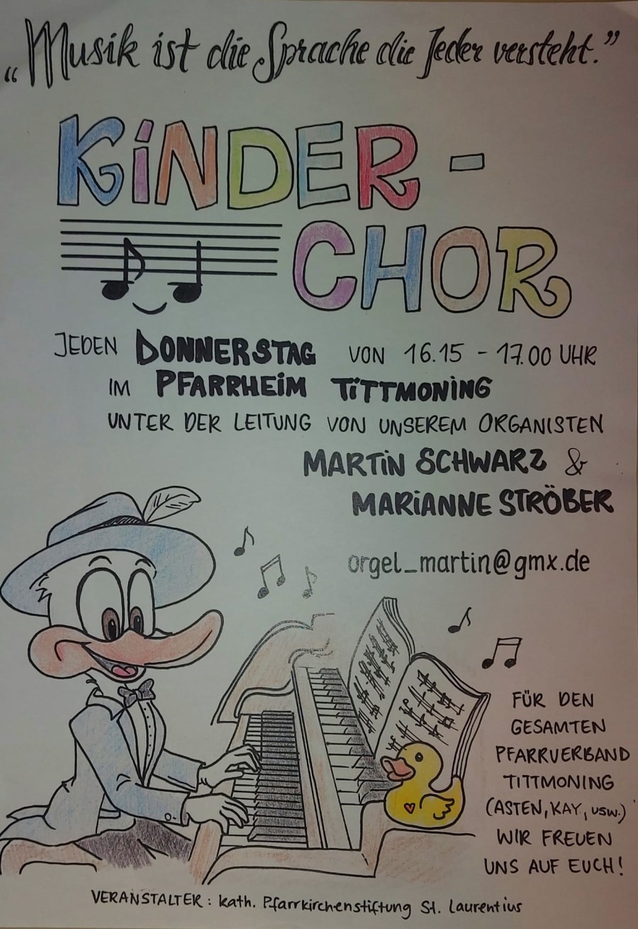 Kinderchor im Pfarrverband