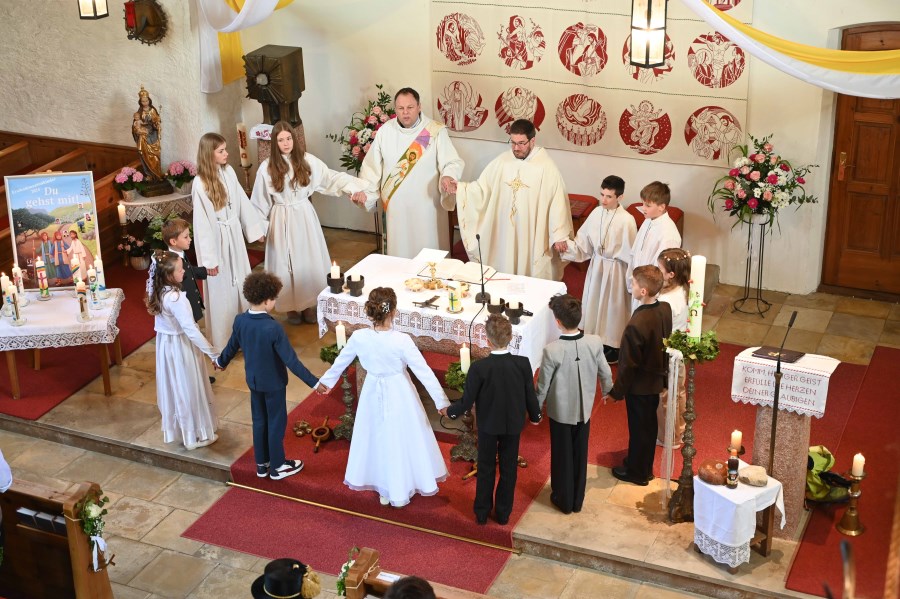 Erstkommunion Vater Unser Kreis