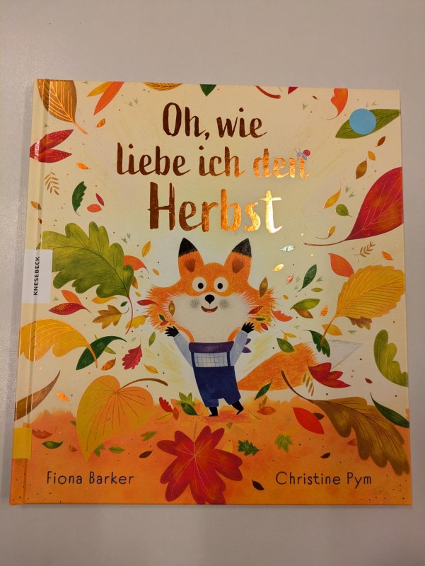 Kinderbuch: ich liebe den Herbst