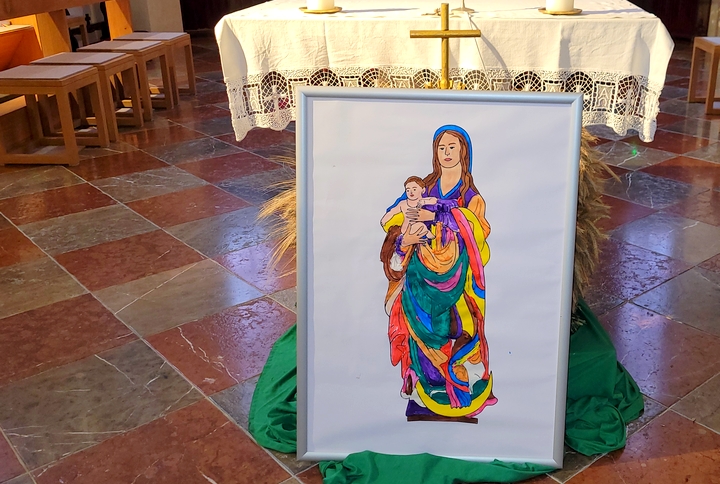 Madonna der Babenshamer Kinderkirche