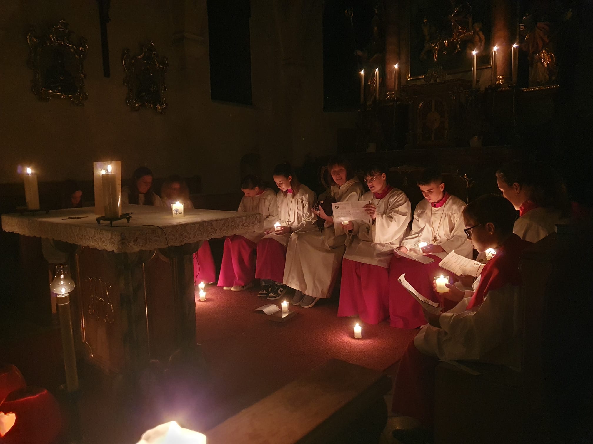 Lichterandacht privat