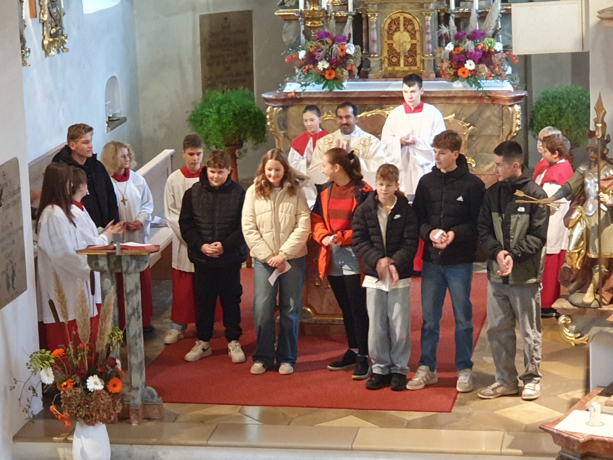 Vorstellung der Firmlinge