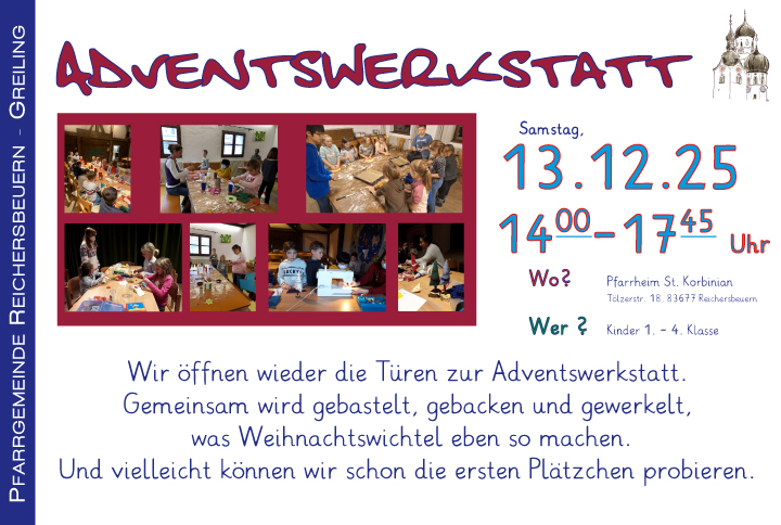 Adventswerkstatt in Reicherbeuern