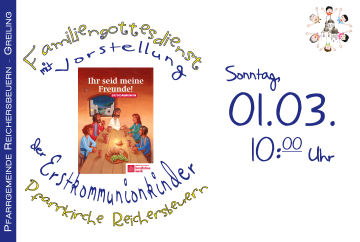 Einladung zu unserem Familiengottesdienst in Reichersbeuern