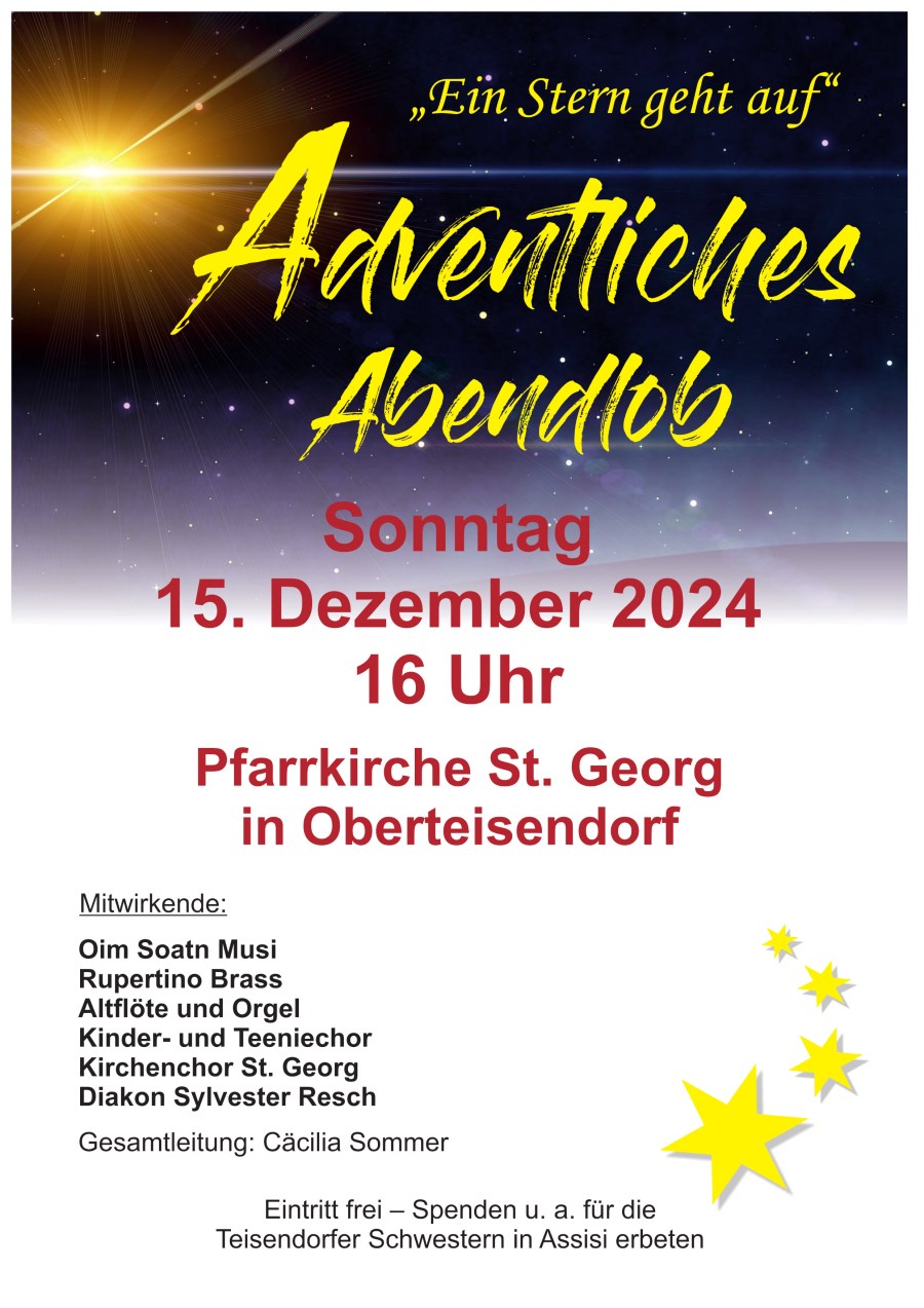 Adventliches Abendlob in Oberteisendorf