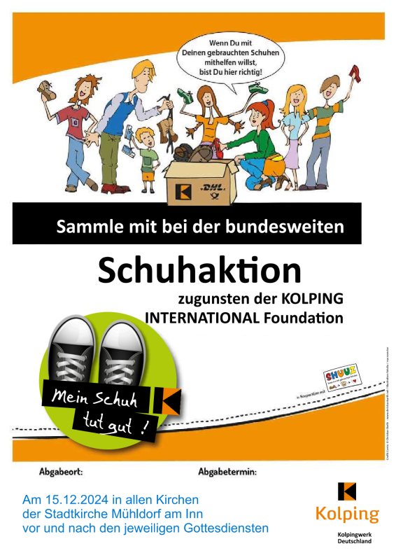 Plakat Schuaktion am 15.12.2024 in allen Kirchen