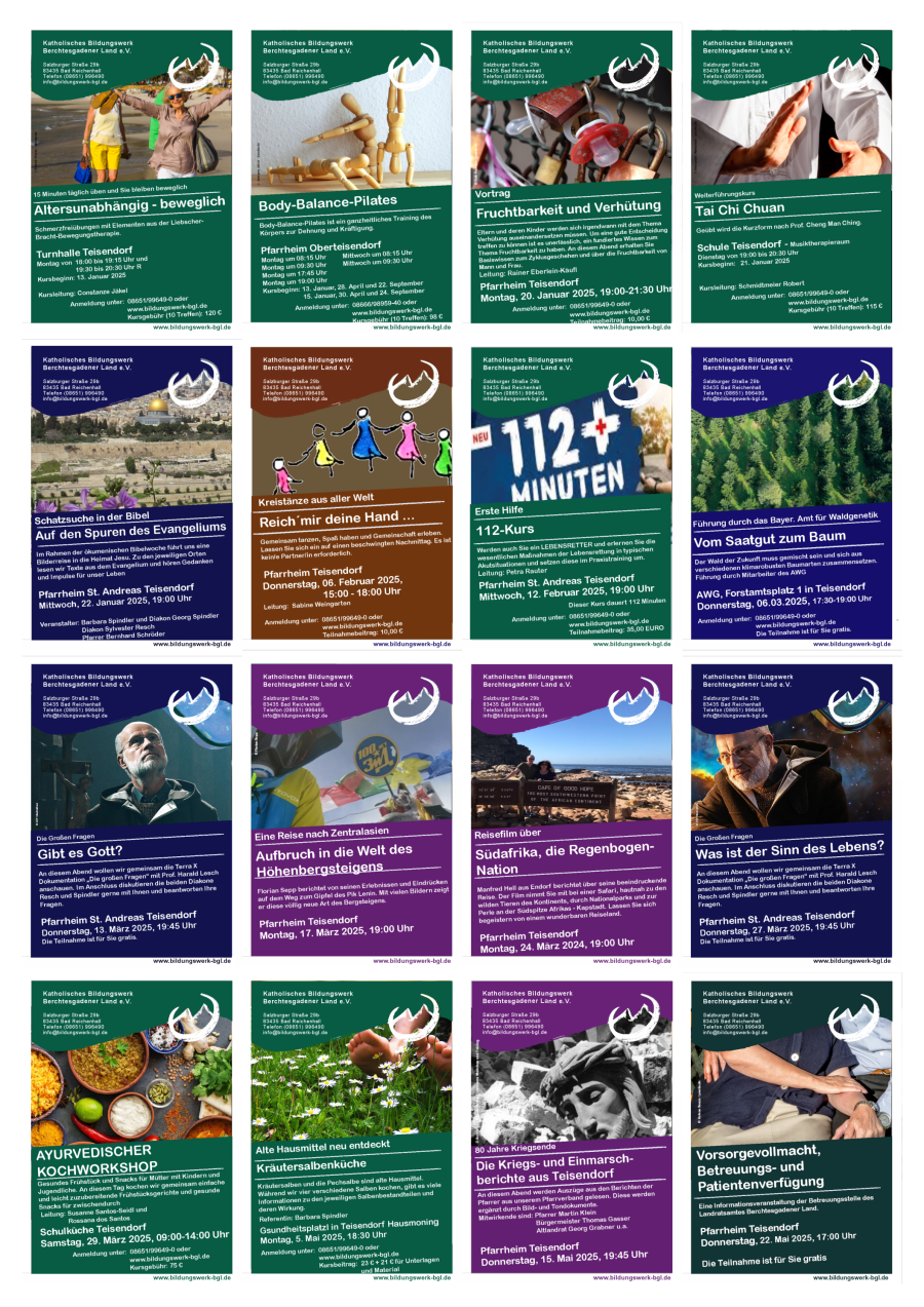 Bildungsprogramm 2025