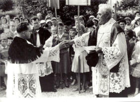 Zeremonie der Schlüsselübergabe