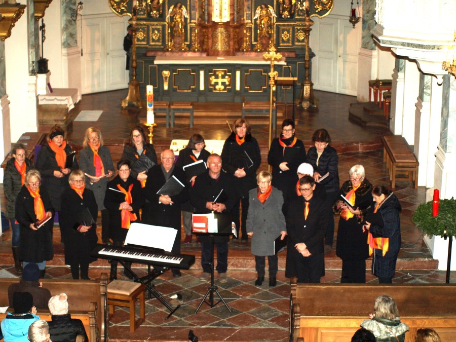 Adventskonzert des Kirchenchor Schnaitsee
