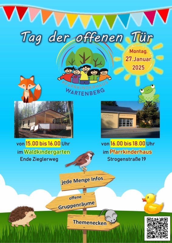 Plakat Tag der offenen Tür 25