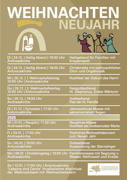 2024-12-31-PLAKAT-WEIHNACHT-NEUJAHR-UEBERSICHT-2024-sepia-250