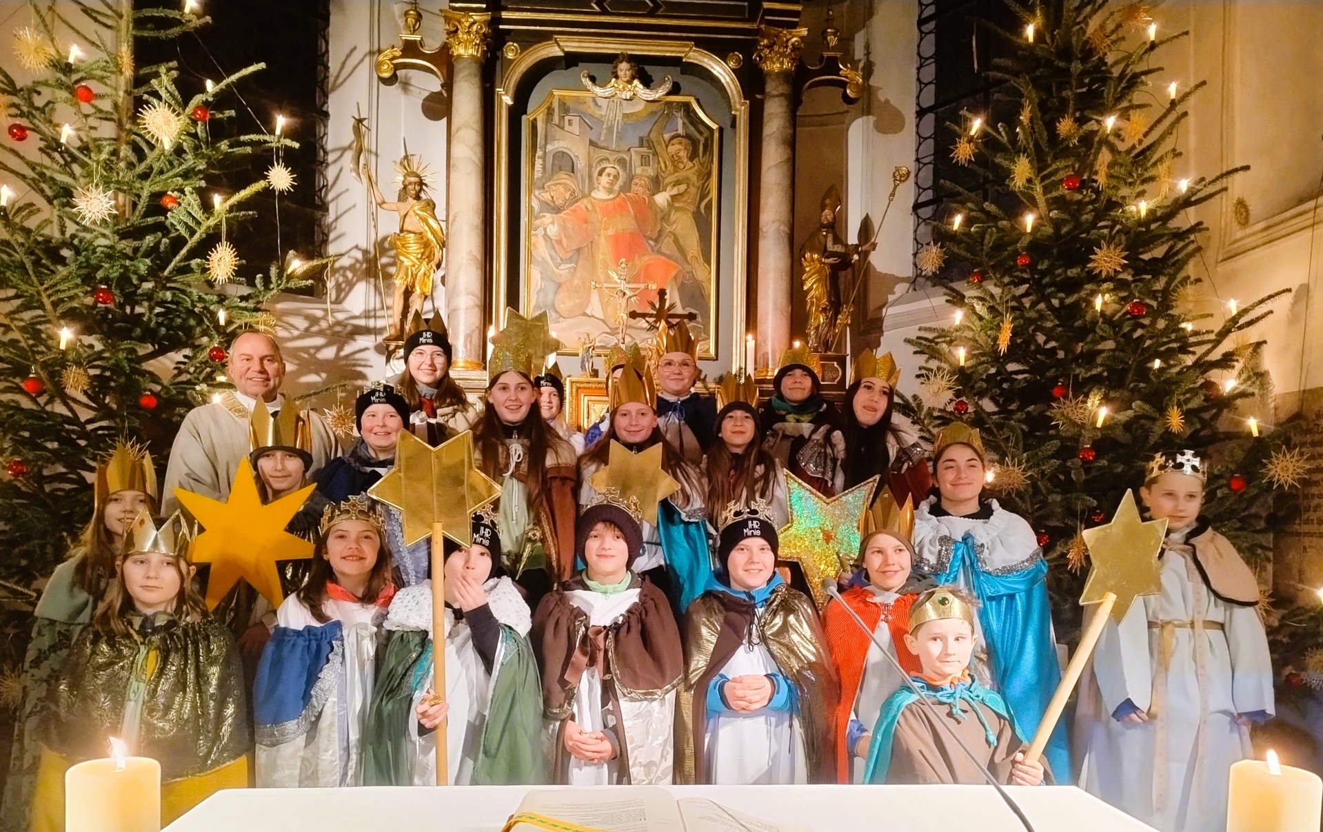 Sternsinger 2025 Gesamtfoto