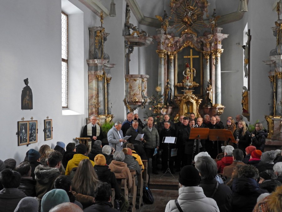 Krippenlegung 24.12.2024 Altar