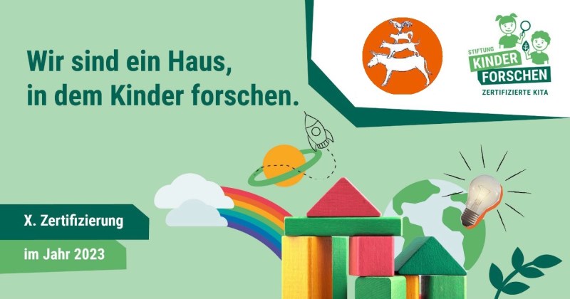 Logo Stiftung KINDER FORSCHEN
