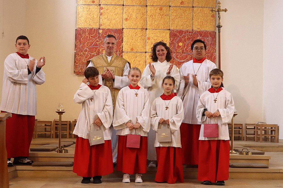 Einführung neue Ministranten 2024