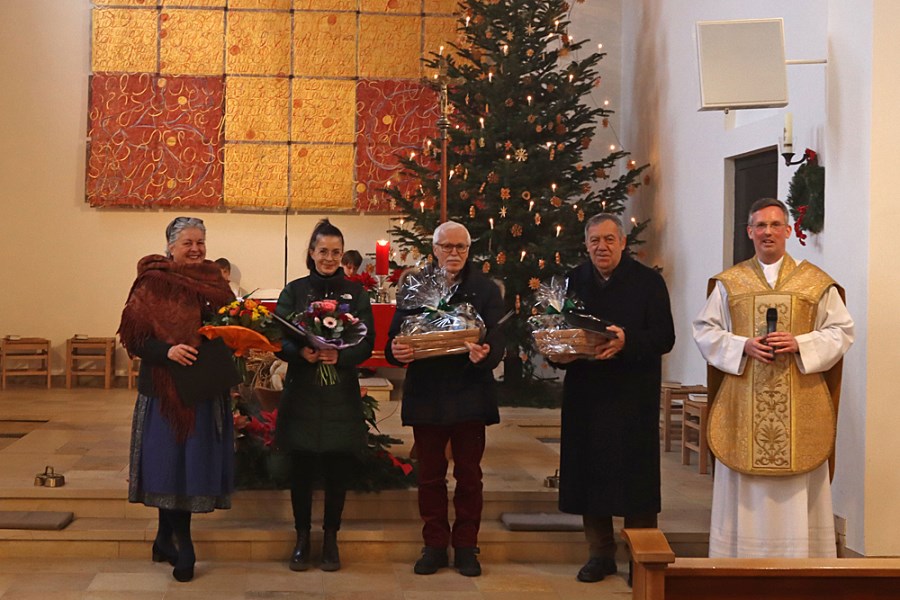 Verabschiedung der ausscheidenden Mitglieder der Kirchenverwaltung