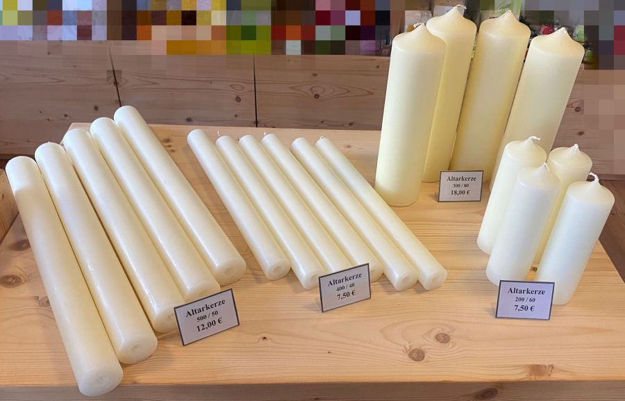 Lichtmesskerzen-Verkauf 2025