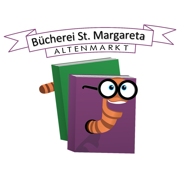 Neues, geändertes Logo der Bücherei St. Margareta Altenmarkt