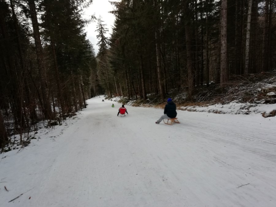 Ministranten-Rodeln in Adlgass (1)