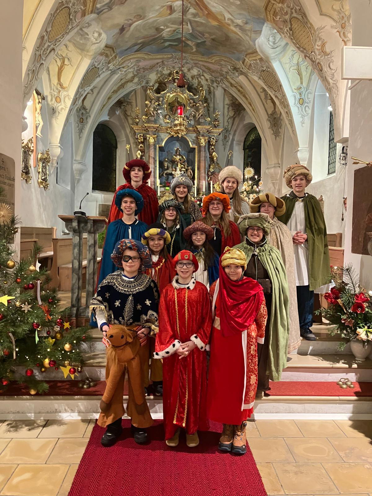 Sternsinger 2025 Kleinberghofen