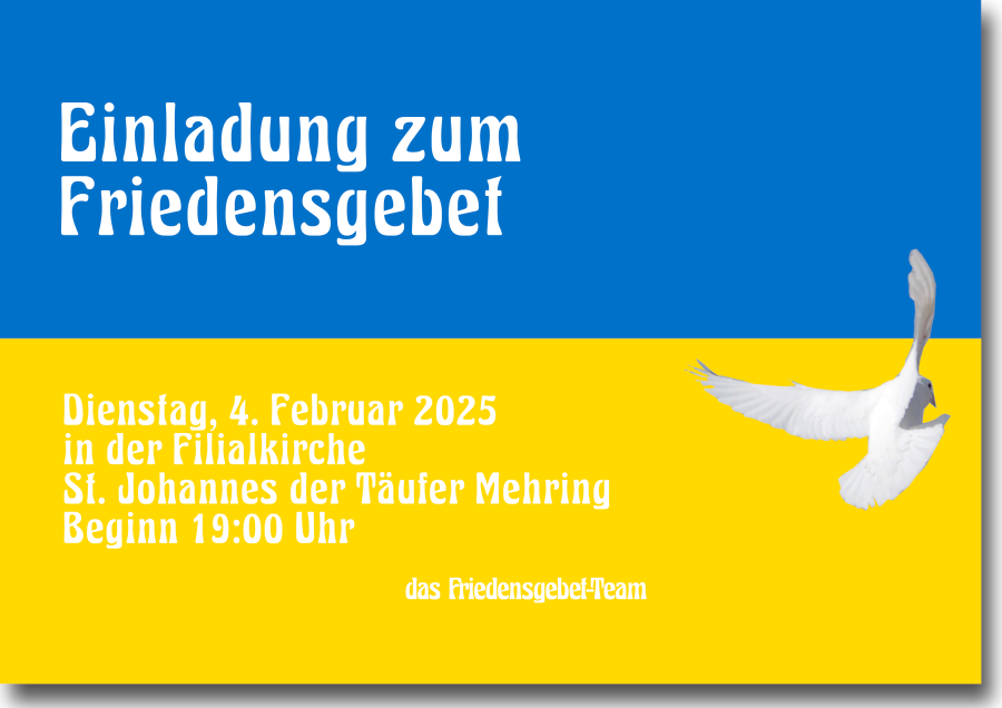 Friedensgebete Mehring