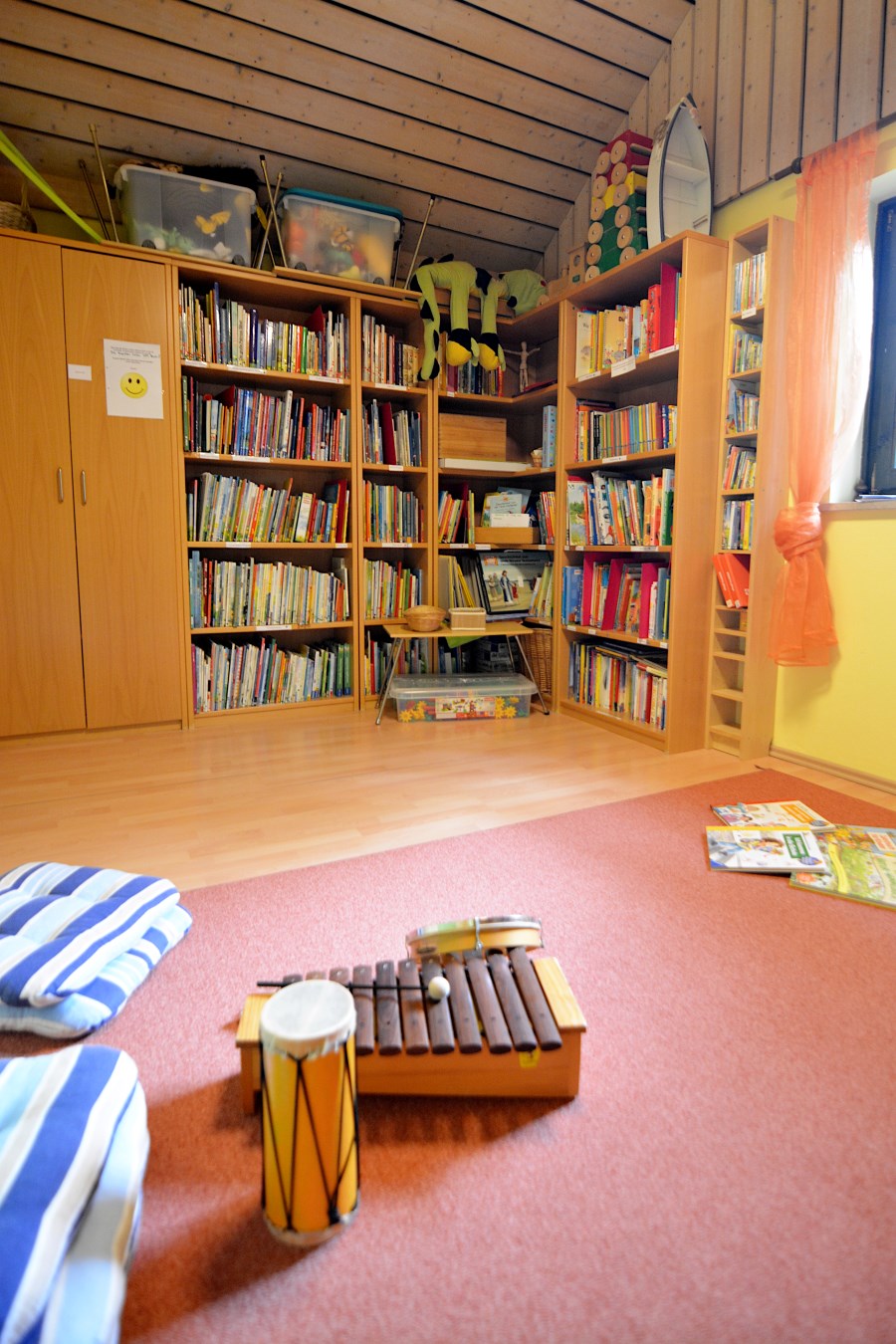 Musik- und Bücherraum Kindergarten St. Franziskus