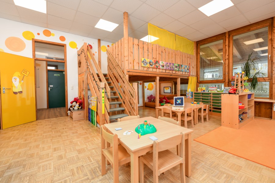 Gelbe Gruppe Gruppenraum